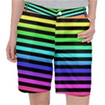 Rainbow Stripes Pocket Shorts