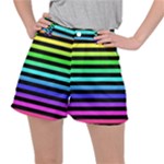 Rainbow Stripes Ripstop Shorts