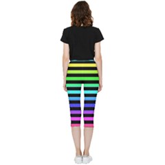 Inside Out Lightweight Velour Capri Leggings  