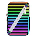 Rainbow Stripes Belt Pouch Bag (Small)