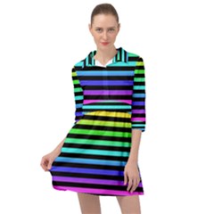 Mini Skater Shirt Dress 