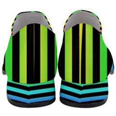 Women Slip On Heel Loafers 
