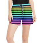 Rainbow Stripes Runner Shorts