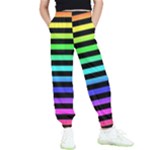 Rainbow Stripes Kids  Elastic Waist Pants