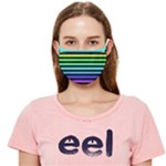 Rainbow Stripes Cloth Face Mask (Adult)