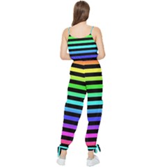 Sleeveless Tie Ankle Chiffon Jumpsuit 