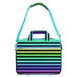 Rainbow Stripes MacBook Pro Shoulder Laptop Bag (Large)