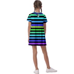 Kids  Asymmetric Collar Dress 