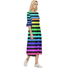 Double Cuff Midi Dress 