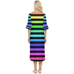 Double Cuff Midi Dress 