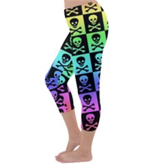 Capri Winter Leggings Back Capri Winter Leggings Back