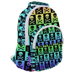 Rounded Multi Pocket Backpack 