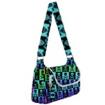 Rainbow Skull Checkerboard Multipack Bag