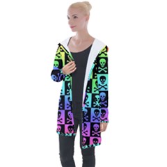 Longline Hooded Cardigan 