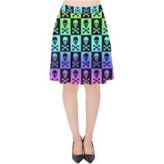Velvet High Waist Skirt 