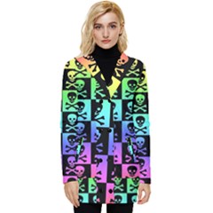 Button Up Hooded Coat  