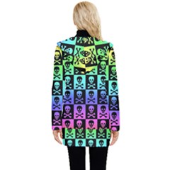 Button Up Hooded Coat  