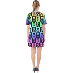 Sixties Short Sleeve Mini Dress 