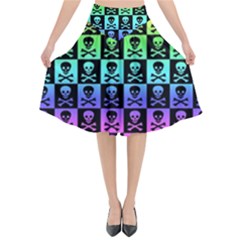 Flared Midi Skirt 