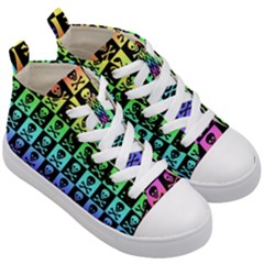 Kids  Mid-Top Canvas Sneakers 