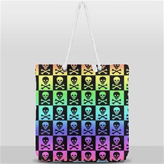 Full Print Rope Handle Tote (Large) 
