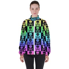 Women s High Neck Windbreaker 