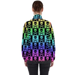 Women s High Neck Windbreaker 