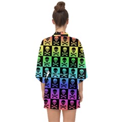 Half Sleeve Chiffon Kimono 