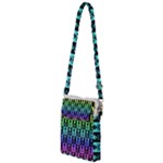 Rainbow Skull Checkerboard Multi Function Travel Bag