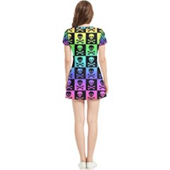 Short Sleeve V-Neck Dress 