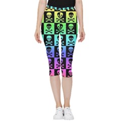 Inside Out Lightweight Velour Capri Leggings  