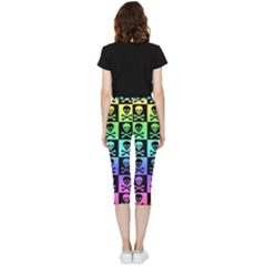Inside Out Lightweight Velour Capri Leggings  
