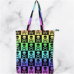 Double Zip Up Tote Bag 