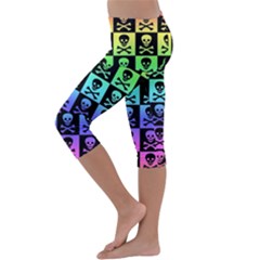 Kids  Lightweight Velour Capri Leggings  