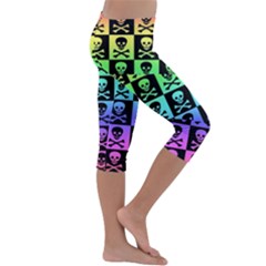Kids  Lightweight Velour Capri Leggings  