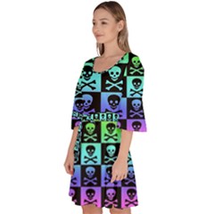 Velour Kimono Dress 