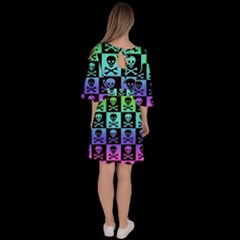 Velour Kimono Dress 