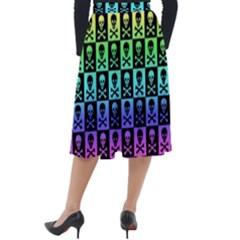 Classic Velour Midi Skirt  