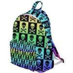 Rainbow Skull Checkerboard The Plain Backpack