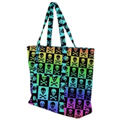 Zip Up Canvas Bag 