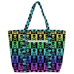 Zip Up Canvas Bag 