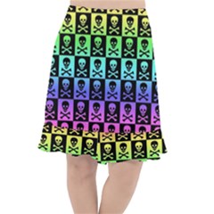 Fishtail Chiffon Skirt 