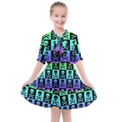 Kids  All Frills Chiffon Dress 