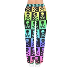 Women Velvet Drawstring Pants 