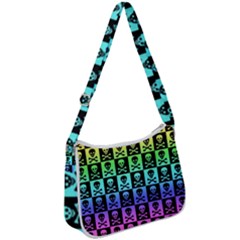 Zip Up Shoulder Bag 