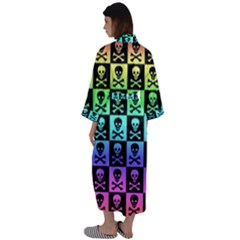 Maxi Satin Kimono 