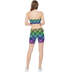 Stretch Shorts and Tube Top Set 