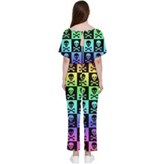 Batwing Lightweight Chiffon Jumpsuit 