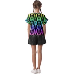Kids  Cut Out Flutter Sleeves 