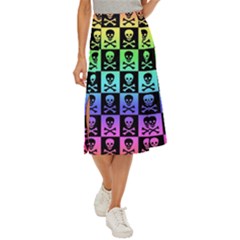 Midi Panel Skirt 